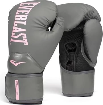 Everlast Elite 2 Boxhandschuhe grau/pink