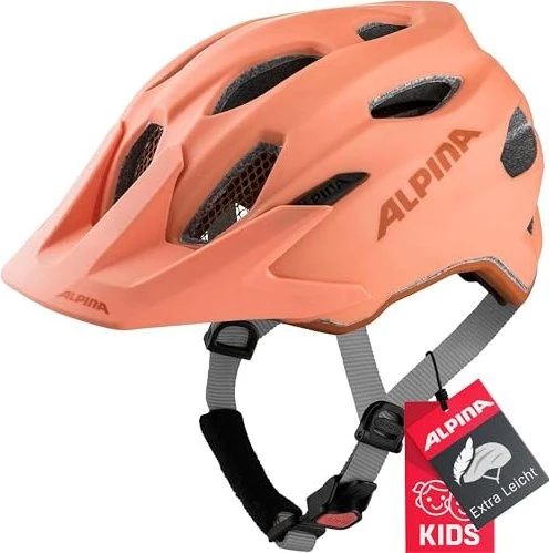 Alpina Carapax Jr. Kinderhelm peach matt