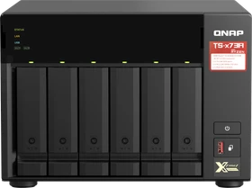 QNAP QuTS hero Turbo Station TS-673A-8G, 8GB RAM, 2x RJ-45 2.5GBase-T, 3x USB-A 3.1