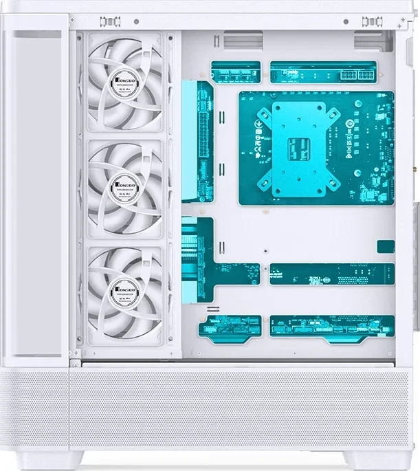 Jonsbo TK-5 White, Glasfenster