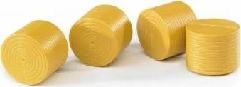 Bruder Profi-Serie 4 Rundballen ockerbraun für Claas Rollant 250