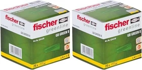 fischer GB Green 8x50 Gasbetondübel, 8x50mm, 20 Stück