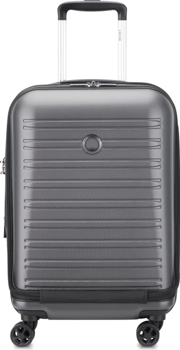 Delsey Segur 2.0 4-Rollen Trolley erweiterbar 55cm grau