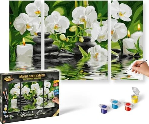 Schipper Arts & Crafts Malen nach Zahlen Wellness-Oase