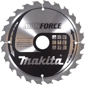 Makita MakForce Kreissägeblatt 24Z, 190x2.2x30mm, 1 Stück