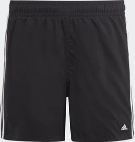 adidas 3-Streifen Badeshorts schwarz/weiß (Junior)