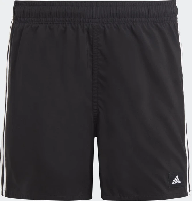 adidas 3-Streifen Badeshorts schwarz/weiß (Junior)