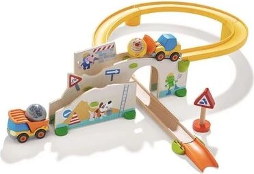 HABA Kullerbü Spielbahn Auf der Baustelle
