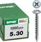 Spax Universalschraube WIROX A9J 4CUT Kreuzschlitz PZ2 (0281010..) Vorschaubild