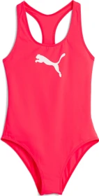 Puma Swim Racerback Badeanzug rose red (Junior)