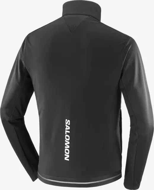 Salomon Gore-Tex Infinium Windstopper Funktionsjacke deep black (Herren)