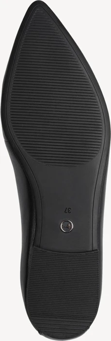 Tamaris Lederslipper schwarz (Damen)