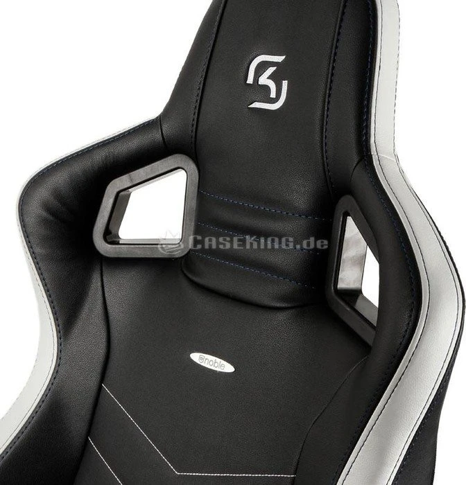 noblechairs Epic SK Edition Gamingstuhl, schwarz/weiß/blau