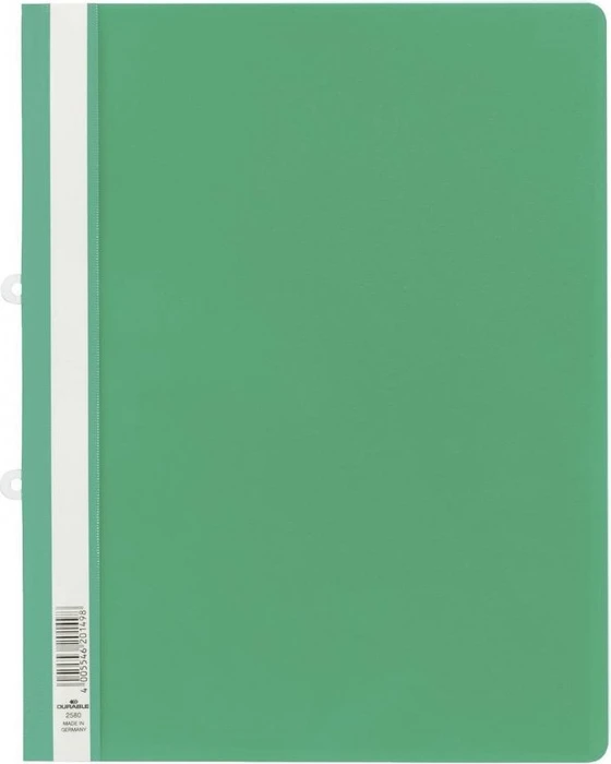Durable Sichthefter opak, A4+, intensiv grün/transparent, 25er-Pack