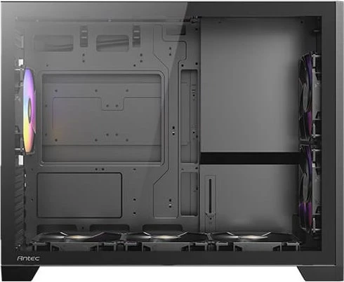 Antec Flux M, schwarz, Glasfenster