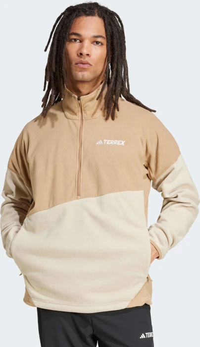 adidas Terrex Multi Climawarm Fleece Anorak cardboard/savanna (Herren)