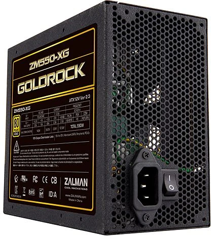 Zalman Gold Rock ZM550-XG 550W, ATX 2.3