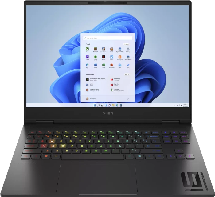 HP OMEN Transcend Laptop 16-u0177ng, Shadow Black, Core i7-13700HX, 32GB RAM, 1TB SSD, GeForce RTX 4070, DE