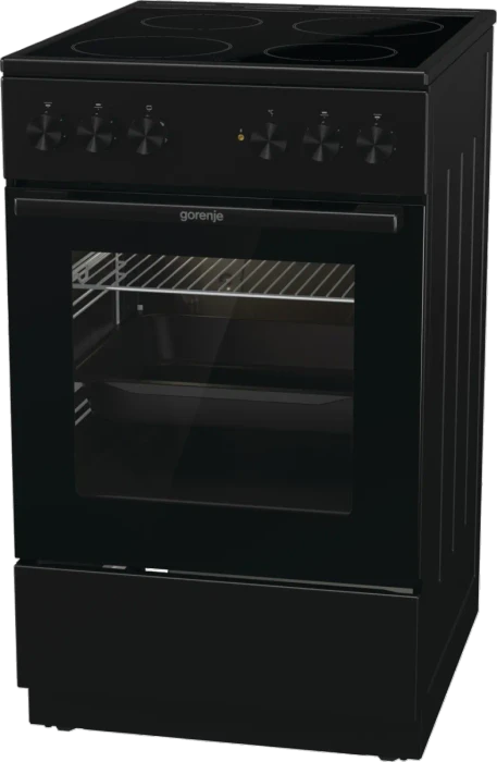 Gorenje GEC5A20BG Elektroherd mit Glaskeramik-Kochfeld