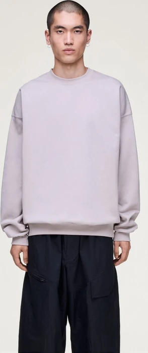 adidas Y-3 Brushed Terry Crew Sweatshirt light brown