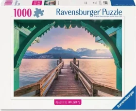 Ravensburger Beautiful Walkways Romantischer Steg am Lac d'Annecy