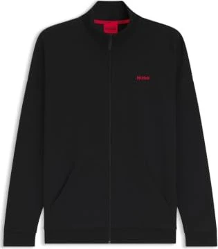 Hugo Boss Austin Zip Strickjacke schwarz (Herren)