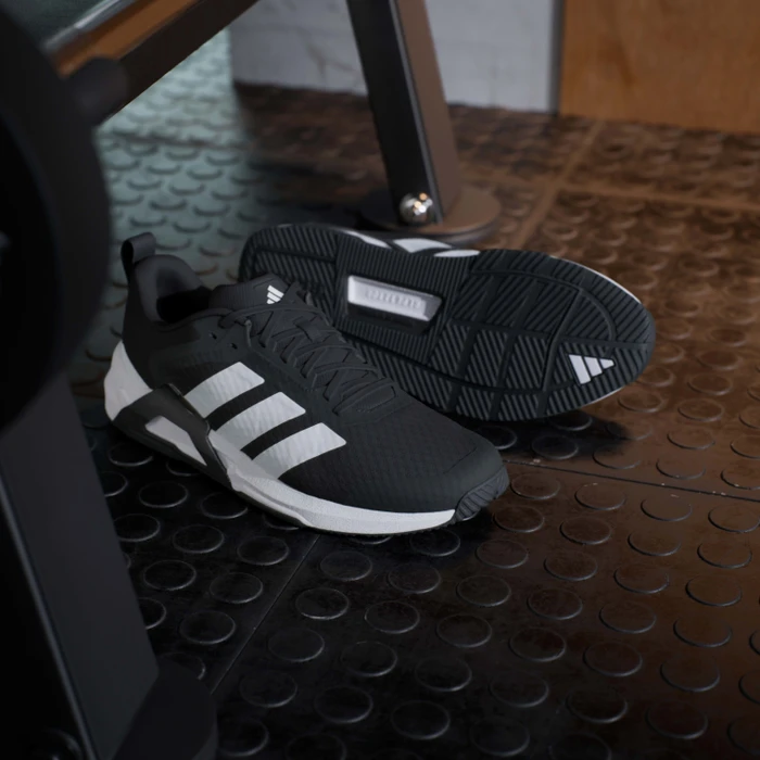 adidas Dropset Control core black/cloud white/lucid red (Herren)