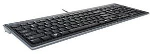 Kensington Advance Fit Full-Size Slim Keyboard schwarz, UK