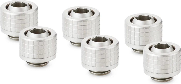 Thermal Grizzly DeltaMate Fitting ST13 13/10mm G1/4" Nickel, 6er-Pack