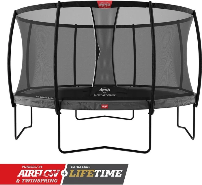 Berg Champion Deluxe mit Sicherheitsnetz 430cm Trampolin