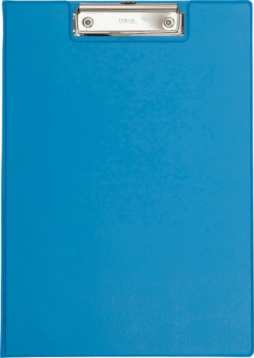 Maul Klemmbrettmappe mit Folienüberzug, A4, hellblau
