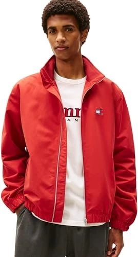 Tommy Hilfiger Wasserabweisende Reißverschluss Logo Jacke terracotta red (Herren)