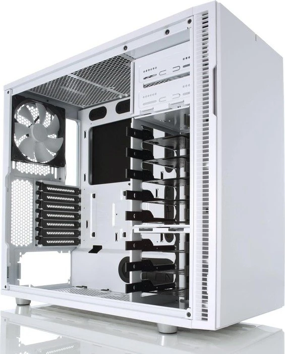 Fractal Design Define R5 White, Acrylfenster, schallgedämmt