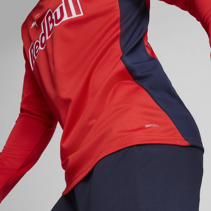 Puma FC Red Bull Salzburg 1/4-Zip Trikot langarm puma red/puma navy (Herren)