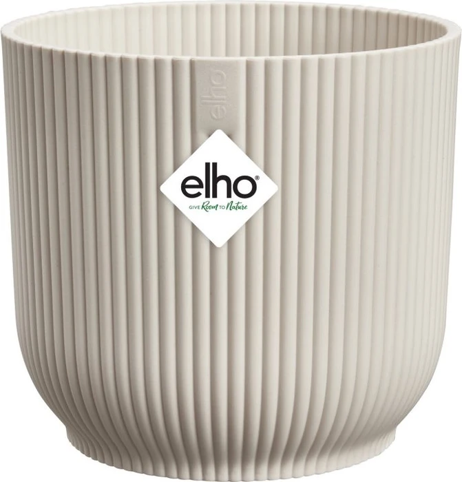 Elho Vibes Fold 14cm leinenweiß