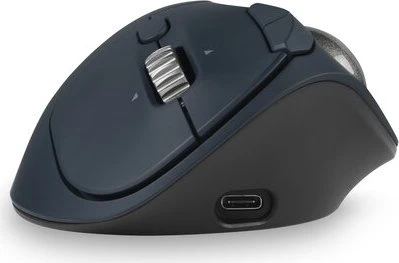Kensington Pro Fit Ergo TB550 Trackball blau/schwarz/silber, USB-A/Bluetooth