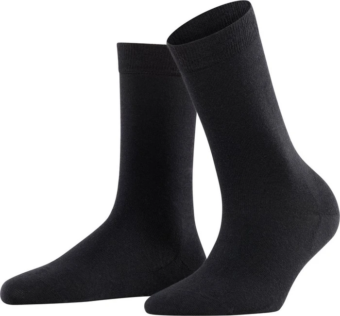 Falke Softmerino Socken schwarz (Damen)