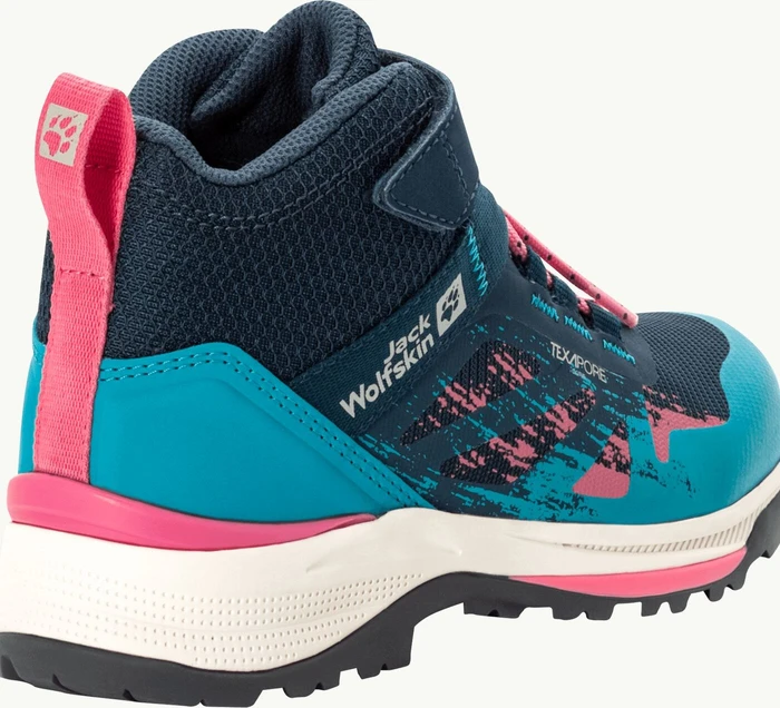 Jack Wolfskin Villi Hiker Texapore Mid dark sea (Junior)