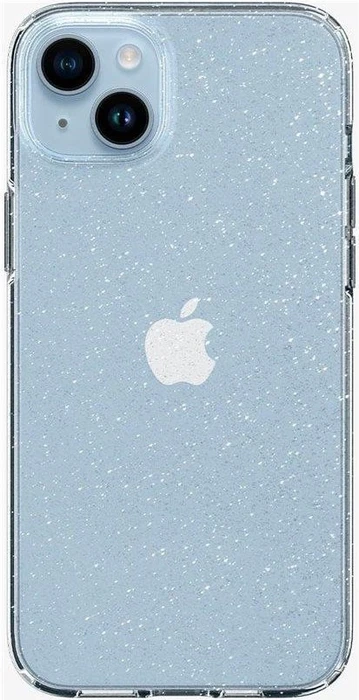 Spigen Liquid Crystal Glitter für Apple iPhone 14 Plus Crystal Quartz