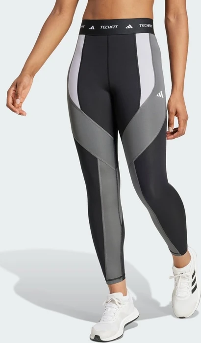 adidas TECHFIT Colorblock Hose 7/8 black/grey five (Damen)