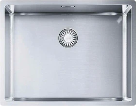 Franke Box BXX 210/110-54 Becken mittig mit Ablauffernbedienung edelstahl