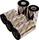 GoDEX GRS 945 Harz Thermotransferband schwarz, 110mm, 450m, 6 Stück (945.110.450.4.10)