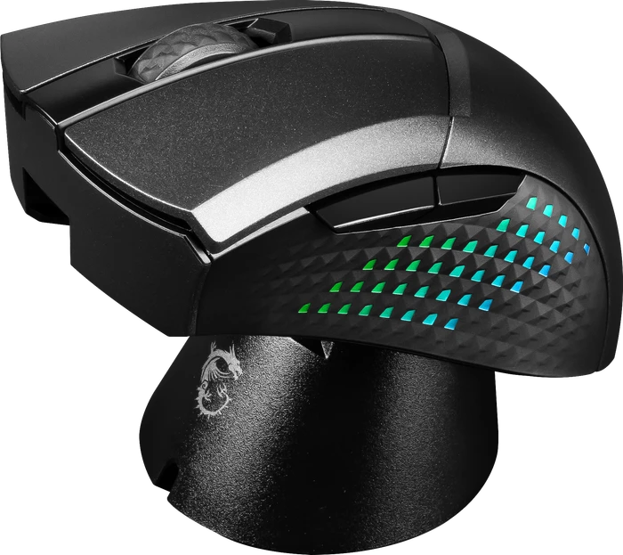 MSI Clutch GM51 Lightweight Wireless Gaming Mouse schwarz, USB/Bluetooth