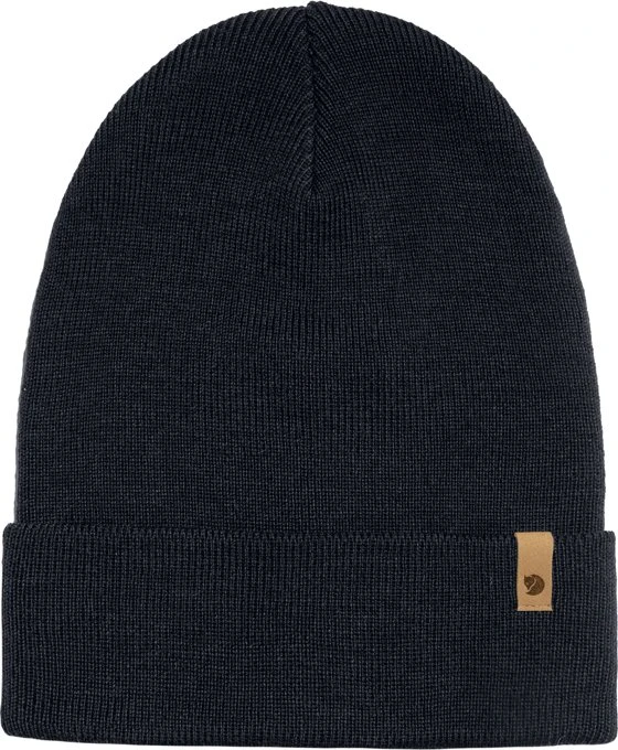 Fjällräven Classic Knit Mütze dark navy