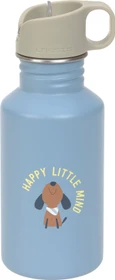 Lässig Edelstahl Trinkflasche 500ml pattern party blue