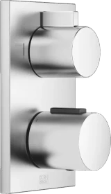 Dornbracht UP-Thermostat mit Zweiwege-Mengenregulierung chrom gebürstet