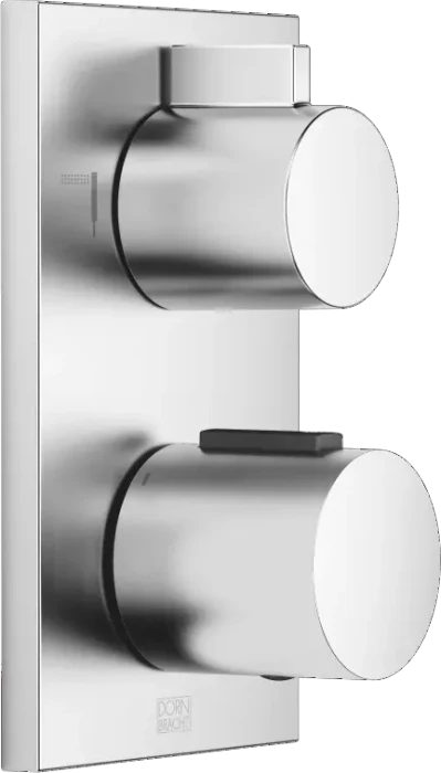 Dornbracht UP-Thermostat mit Zweiwege-Mengenregulierung chrom gebürstet