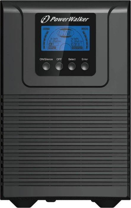 Bluewalker PowerWalker VFI 1000 TG USV 900 Watt VA 9 Ah RS-232 USB Ausgangsbuchsen: 4 (10122041) Image