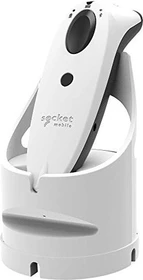 Socket mobile S740 2D/1D Bluetooth Barcodescanner weiß, inkl. weißer Ladestation