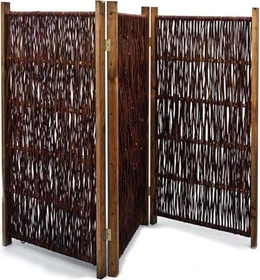 Noor Weiden-Paravent Raumteiler 180x120cm